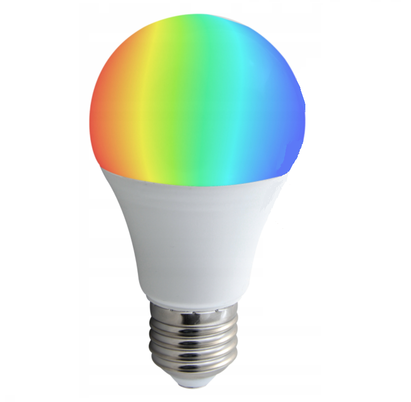Smart lamp E27 - RGB + warm wit / koud wit - TUYA Smart lamp E27 - RGB + warm wit / koud wit - TUYA